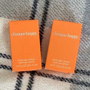 NWT Clinique Happy Minis x2